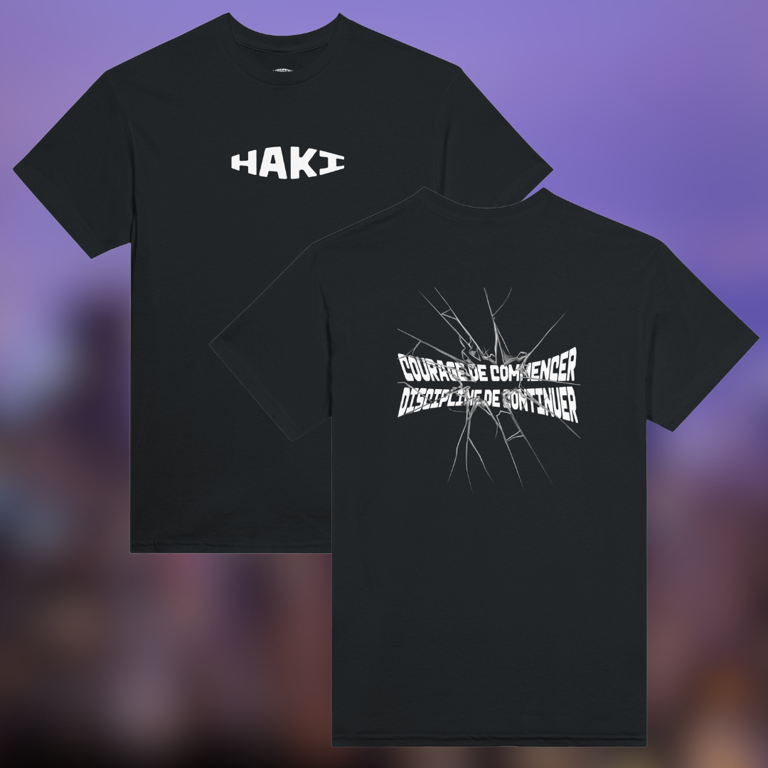 T-shirt HAKI - “Briser les limites”