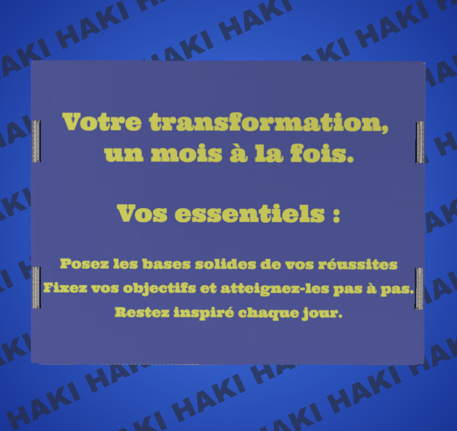 "Nouvel an, nouveau vous" BOX JANVIER